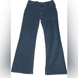J. Jill Blue Flare & Stretch Women's Jeans, Sz 14, 
98% Cotton.Like New